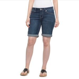 Womens Lucky Brand Bermuda Jean Shorts Size 28 Brand New